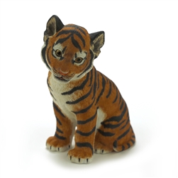Endangered Baby Animals by Lenox, Porcelain Figurine, Sumatran Tiger Cub