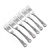 Salad Forks, Set of 6 by Made in England, Silverplate, Kings