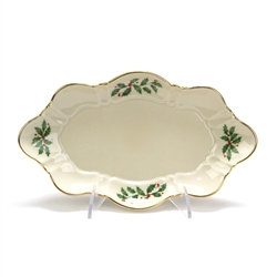 Holiday by Lenox, China Butter Dish, Oval, Bottom