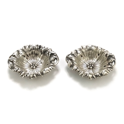 Les Cinq Fleurs by Reed & Barton, Sterling Nut Dish, Individual, Pair, Petunia