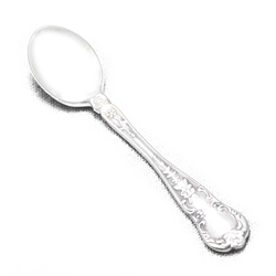 Individual Salt Spoon by F. M. RODD, Sterling, Floral Design