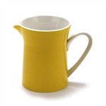 Trellis Yellow by Mikasa, Stoneware Cream Pitcher