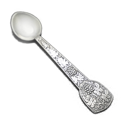 Individual Salt Spoon by Manchester, Sterling, Grapes