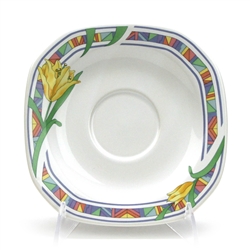 Sante Fe Lily by Corning, Stoneware Saucer