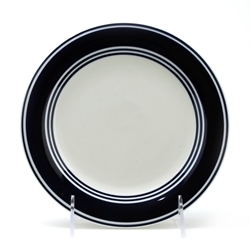 Casual Banded Black by Mainstays, Stoneware Salad Plate