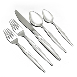 Flight by Community, Silverplate 5-PC Setting w/ Soup Spoon