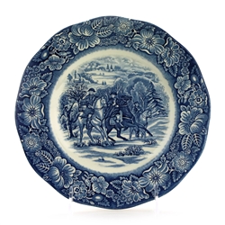 Liberty Blue by Staffordshire, China Luncheon Plate