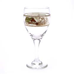 The Friendly Village by Johnson Brothers, Glass Water Goblet
