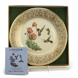Boehm Birds by Lenox, China Decorators Plate, Rufous Hummingbird
