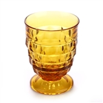 Whitehall Amber by Colony, Glass Tumbler, Footed
