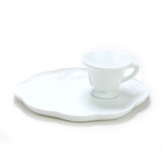 Harvest Milk Glass by Colony, Glass Snack Set