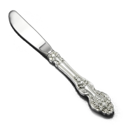 King Francis by Reed & Barton, Silverplate Butter Spreader, Modern, Hollow Handle