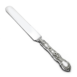 Floral by Wallace, Silverplate Luncheon Knife, Blunt Plated