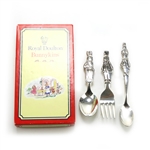 Bunnykins by Royal Doulton, Silverplate Baby Set & Infant Spoon