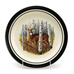 Whitetail Deer by Folkcraft, Stoneware Salad Plate