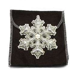 1985 Snowflake Sterling Ornament by Gorham