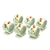 Napkin Rings, Set of 6 by Avon, China, Strawberry