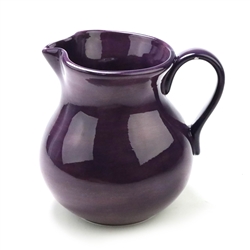 Espana by Tabletops Unlimited, Stoneware Pitcher, Plum