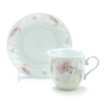Pink Beauty by Mikasa, China Cup & Saucer