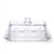 Adeline Embossed Clear by Pioneer Woman, Glass Butter Dish