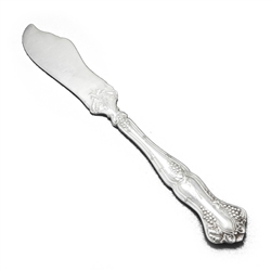 Vintage by 1847 Rogers, Silverplate Butter Spreader, Flat Handle, Monogram W
