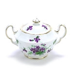 Violet by Adderley, China Sugar Bowl w/ Lid