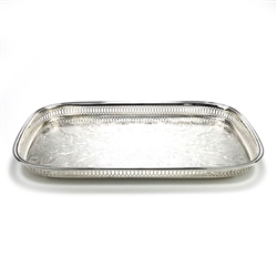 Ridgewood by Oneida, Silverplate Gallery Tray, Footed