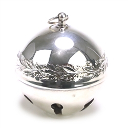 1971 Sleigh Bell Silverplate Ornament by Wallace