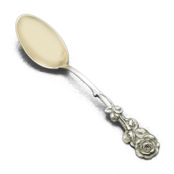 Harlequin by Reed & Barton, Sterling Demitasse Spoon, Rose, Gilt Bowl