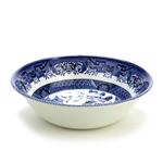 Blue Willow, Queen's by Churchill, Earthenware Coupe Cereal Bowl