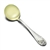 Flower De Luce by Community, Silverplate Bouillon Soup Spoon, Gilt Bowl