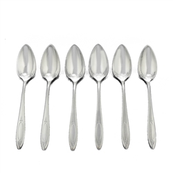 Adam by Community, Silverplate Grapefruit Spoons, Set of 6