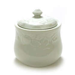 Fruit Off White by Gibson, China Sugar Bowl w/ Lid
