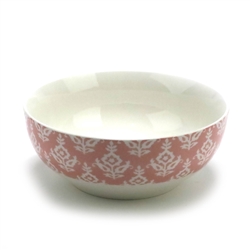 Mainstays Unknown by Mainstays, Stoneware Soup/Cereal Bowl, Pink & White