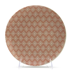 Mainstays Unknown by Mainstays, Stoneware Salad Plate, Pink & White