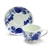 Harvest Blue by Portmeirion, Earthenware Cup & Saucer
