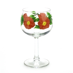 Desert Rose by Franciscan, Glass Water Goblet