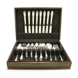 Adoration by 1847 Rogers, Silverplate Flatware Set, 55 PC Set