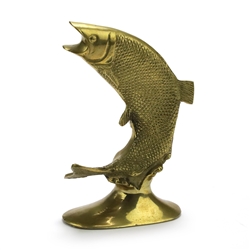 Figurine by Made in India, Brass, Fish