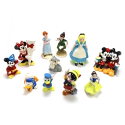 Figurine by Disney, China, 11-pc Disney Collection