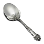 Charter Oak by 1847 Rogers, Silverplate Berry Spoon, Monogram HMD