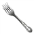 Holly by E.H.H. Smith, Silverplate Cold Meat Fork