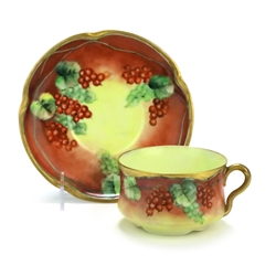 Cup & Saucer by J & C, China, Berries