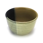 Gold Dust Black by Sango, Stoneware Individual Ice Cream Dish