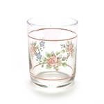 Tea Rose by Pfaltzgraff, Glass Double Old Fashion