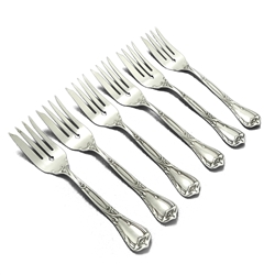 Modern Art by Reed & Barton, Silverplate Fish Forks, Set of 6