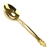 Golden Spanish Crown by Community, Gold Electroplate Teaspoon