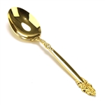 Golden Spanish Crown by Community, Gold Electroplate Place Soup Spoon