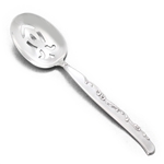 Flower Lane by Oneida, Sterling Tablespoon, Pierced (Serving Spoon)