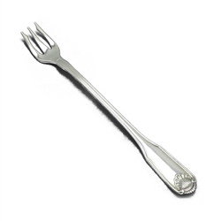Silver Shell by Oneida, Silverplate Cocktail/Seafood Fork